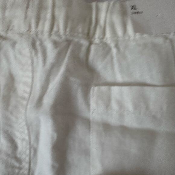 Onia Mens 100% Linen Straight Leg Drawstring Trousers Size X Large Causal Preppy - Picture 5 of 5